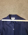 Stormy Kromer Womens Wool Pea Coat XL Button Front Pea Coat Blue
