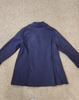 Stormy Kromer Womens Wool Pea Coat XL Button Front Pea Coat Blue