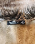 Allen B by Allen Schwartz Women's Jacket Suede Faux Fur Shearling Lined Medium
