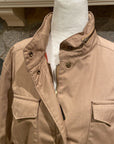 Vintage London Fog Outdoors Unlimited Field Jacket Womens 14 Reg Tan Khaki Brown