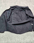 J Galt Heavy Denim Shirt Jacket Corduroy Collar Button Up Mens Small