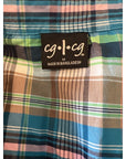 CGC women’s Plaid Button Up Western Shirt Medium