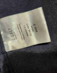J Galt Heavy Denim Shirt Jacket Corduroy Collar Button Up Mens Small