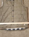 Departwest by Buckle Men’s Vest Southwestern Medium Olive