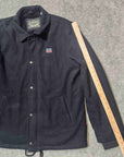Levi's Mens Wool-Feel Jacket Sherpa Fleece Lined Coat Sz Large