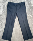 New Wrangler 82HU Ranch Western Pants Men's Size 38x30 Teal Blue