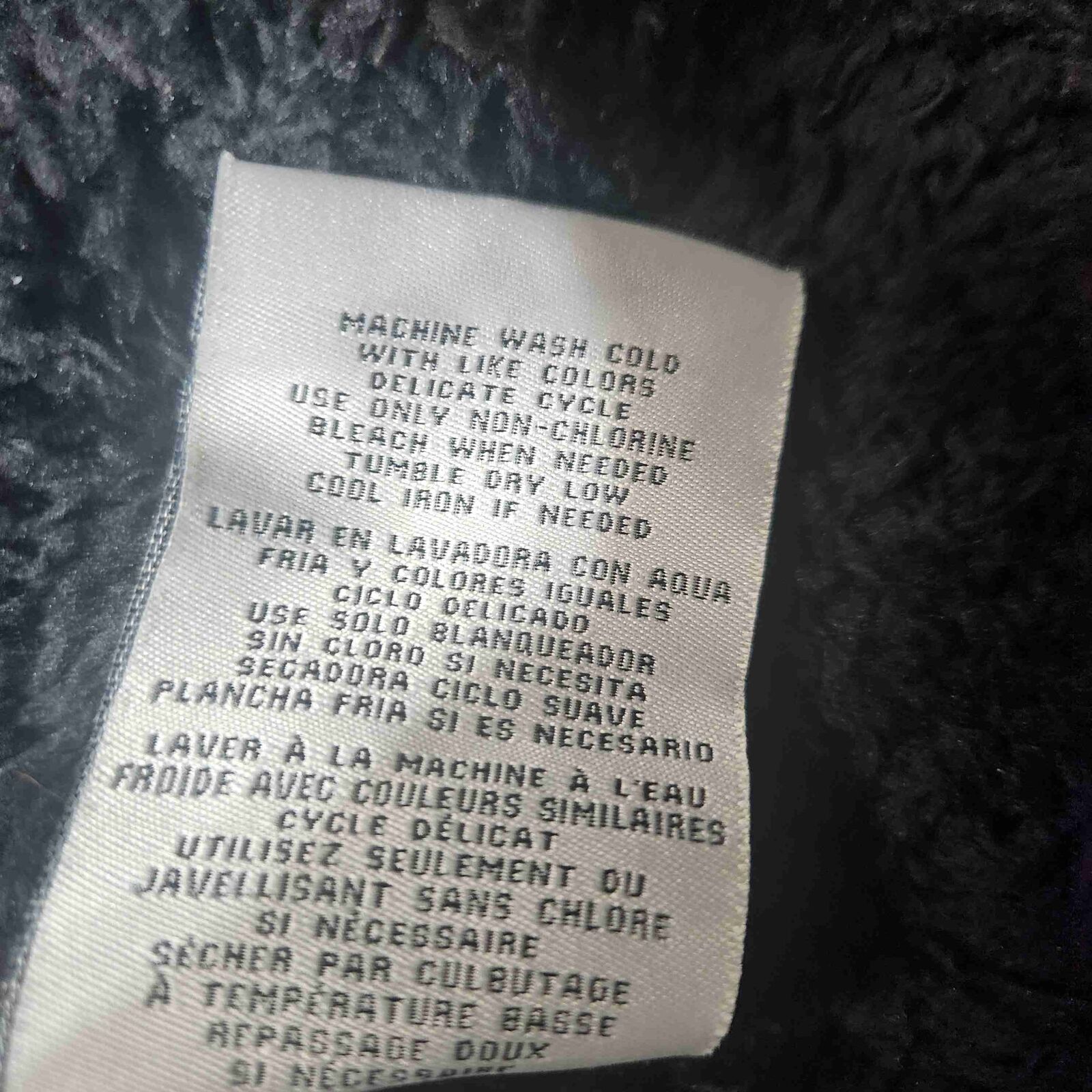 Levi&#39;s Mens Wool-Feel Jacket Sherpa Fleece Lined Coat Sz Large